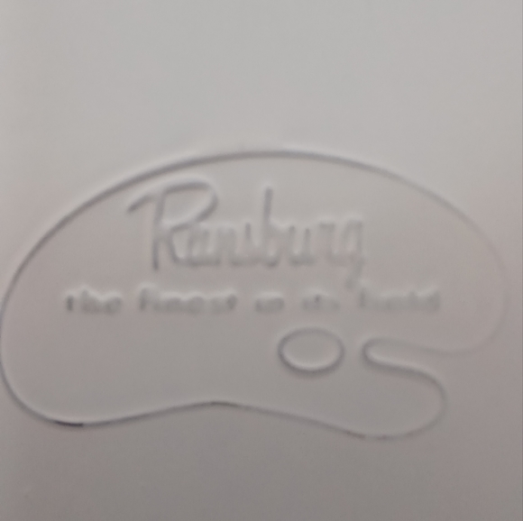 Vintage Ransburg  Floral Print Metal Tissue Holder - Picture 9 of 9